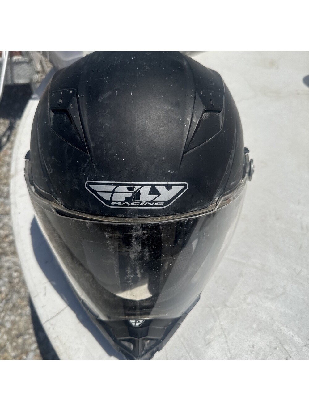 Fly Racing Trekker DOT #28 ECE-22.05 Motorcycle Helmet Matte Black Large